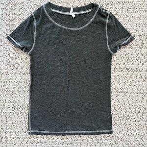 Gray Baby Tee